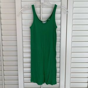 Vince green tank top S